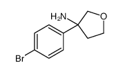 cas no 1211596-34-7 is 3-(4-BROMOPHENYL)TETRAHYDROFURAN-3-AMINE