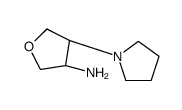 cas no 1212157-31-7 is trans-4-(1-pyrrolidinyl)tetrahydro-3-furanamine(SALTDATA: FREE)
