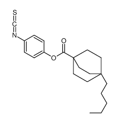 cas no 121235-90-3 is 4-ISOTHIOCYANATOPHENYL 4-PENTYLBICYCLO