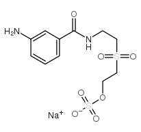 cas no 121315-20-6 is 2-[2-[(3-Aminobenzoyl)amino]ethylsulfonyl]ethyl hydrogen sulfate