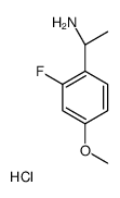 cas no 1213398-74-3 is (R)-1-(2-Fluoro-4-methoxyphenyl)ethanamine hydrochloride