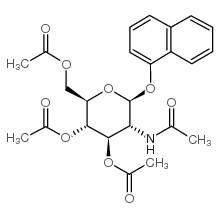 cas no 121356-12-5 is (1'-NAPHTHYL) 2-ACETAMIDO-3,4,6-TRI-O-ACETYL-2-DEOXY-BETA-D-GLUCOPYRANOSIDE