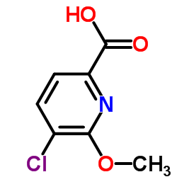 cas no 1214373-91-7 is 5-Chloro-6-methoxypicolinic acid