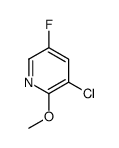 cas no 1214377-00-0 is 2-methoxy-3-chloro-5-fluoropyridine