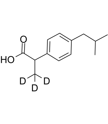 cas no 121662-14-4 is 2-(4-Isobutylphenyl)(3,3,3-2H3)propanoic acid