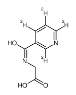 cas no 1216737-36-8 is 2-[(2,4,5,6-tetradeuteriopyridine-3-carbonyl)amino]acetic acid