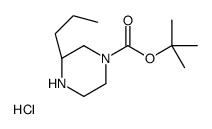 cas no 1217448-65-1 is (S)-4-N-BOC-2-PROPYLPIPERAZINE-HCl