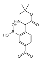 cas no 1217500-84-9 is 2-(BOC-Aminomethyl)-5-nitrophenylboronic acid