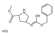 cas no 1217626-26-0 is (2S,4R)-Methyl 4-(((benzyloxy)carbonyl)amino)pyrrolidine-2-carboxylate hydrochloride