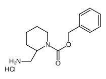 cas no 1217653-34-3 is (R)-Benzyl 2-(aminomethyl)piperidine-1-carboxylate hydrochloride