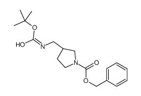 cas no 1217708-58-1 is (S)-N-Cbz-3-N-Boc-aminomethyl-pyrrolidine