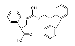 cas no 1217722-24-1 is (R)-3-((((9H-Fluoren-9-yl)methoxy)carbonyl)amino)-2-phenylpropanoic acid