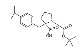 cas no 1217855-87-2 is BOC-(S)-ALPHA-(4-TERT-BUTYL-BENZYL)-PROLINE