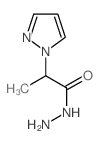 cas no 1217862-45-7 is 2-(1H-pyrazol-1-yl)propanohydrazide(SALTDATA: FREE)