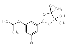 cas no 1218790-34-1 is 2-(3-Bromo-5-isopropoxyphenyl)-4,4,5,5-tetramethyl-1,3,2-dioxaborolane