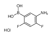 cas no 1218790-76-1 is 5-Amino-2,4-difluorophenylboronic acid, HCl
