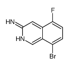 cas no 1221974-48-6 is 8-bromo-5-fluoroisoquinolin-3-amine
