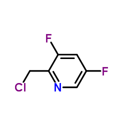 cas no 1222633-85-3 is 2-(Chloromethyl)-3,5-difluoropyridine