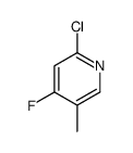 cas no 1227574-24-4 is 2-chloro-4-fluoro-5-methylpyridine