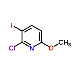 cas no 1227580-90-6 is 2-Chloro-3-iodo-6-methoxypyridine