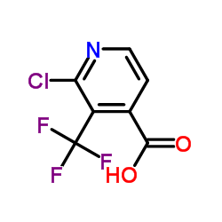 cas no 1227587-24-7 is 2-Chloro-3-(trifluoromethyl)isonicotinic acid