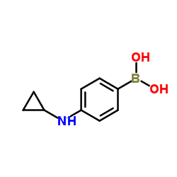 cas no 1228181-84-7 is [4-(Cyclopropylamino)phenyl]boronic acid