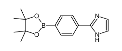 cas no 1229584-17-1 is 2-[4-(4,4,5,5-tetramethyl-1,3,2-dioxaborolan-2-yl)phenyl]-1H-imidazole