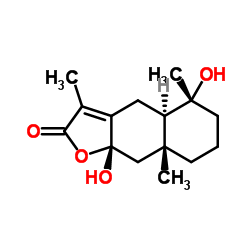 cas no 1231208-53-9 is 4,8-Dihydroxyeudesm-7(11)-en-12,8-olide