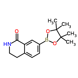 cas no 1231892-74-2 is 7-(4,4,5,5-tetramethyl-1,3,2-dioxaborolan-2-yl)-3,4-dihydroisoquinolin-1(2H)-one