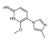 cas no 1232039-16-5 is 6-methoxy-5-(4-methylimidazol-1-yl)pyridin-2-amine