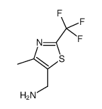cas no 1233026-26-0 is [4-methyl-2-(trifluoromethyl)-1,3-thiazol-5-yl]methanamine