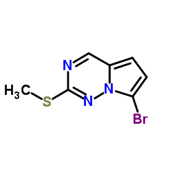 cas no 1233094-95-5 is 7-Bromo-2-(Methylthio)pyrrolo[1,2-f][1,2,4]triazine