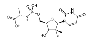 cas no 1233335-78-8 is Sofosbuvir metabolites GS566500