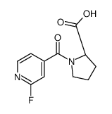 cas no 123412-43-1 is N-(2-Fluoropyridine-4-carbonyl)-L-proline