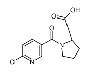 cas no 123412-46-4 is N-(6-Chloropyridine-3-carbonyl)-L-proline