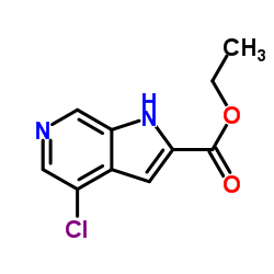 cas no 1234616-15-9 is ethyl 4-chloro-1H-pyrrolo[2,3-c]pyridine-2-carboxylate