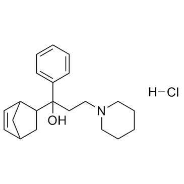 cas no 1235-82-1 is Biperidene hydrochloride