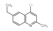 cas no 123638-09-5 is 4-chloro-6-ethyl-2-methylquinoline