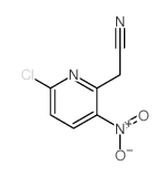 cas no 123846-69-5 is (6-Chloro-3-nitro-pyridin-2-yl)-acetonitrile