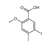 cas no 1241674-09-8 is 5-Iodo-2-methoxy-4-methylbenzoic acid