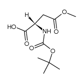 cas no 124184-67-4 is D-ASPARTIC ACID, N-[(1,1-DIMETHYLETHOXY)CARBONYL]-, 4-METHYL ESTER