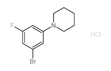 cas no 1242336-61-3 is 1-(3-Bromo-5-fluorophenyl)piperidine hydrochloride