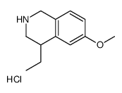 cas no 1243382-71-9 is 4-ETHYL-6-METHOXY-1,2,3,4-TETRAHYDROISOQUINOLINEHYDROCHLORIDE