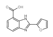 cas no 124340-76-7 is 2-FURAN-2-YL-3H-BENZOIMIDAZOLE-4-CARBOXYLIC ACID