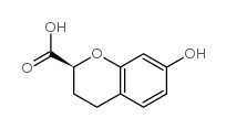 cas no 124356-21-4 is 2H-1-BENZOPYRAN-2-CARBOXYLIC ACID, 3,4-DIHYDRO-7-HYDROXY-, (S)-