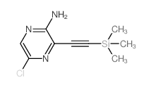 cas no 1244776-64-4 is 5-chloro-3-((trimethylsilyl)ethynyl)pyrazin-2-amine