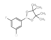 cas no 1245524-02-0 is 3-Chloro-5-fluorobenzeneboronic acid pinacol ester