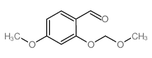 cas no 124555-63-1 is 4-Methoxy-2-(methoxymethoxy)benzaldehyde