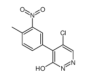 cas no 1245646-50-7 is 5-CHLORO-4-(4-METHYL-3-NITROPHENYL)PYRIDAZIN-3(2H)-ONE