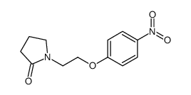cas no 1245649-35-7 is 1-(2-(4-NITROPHENOXY)ETHYL)PYRROLIDIN-2-ONE